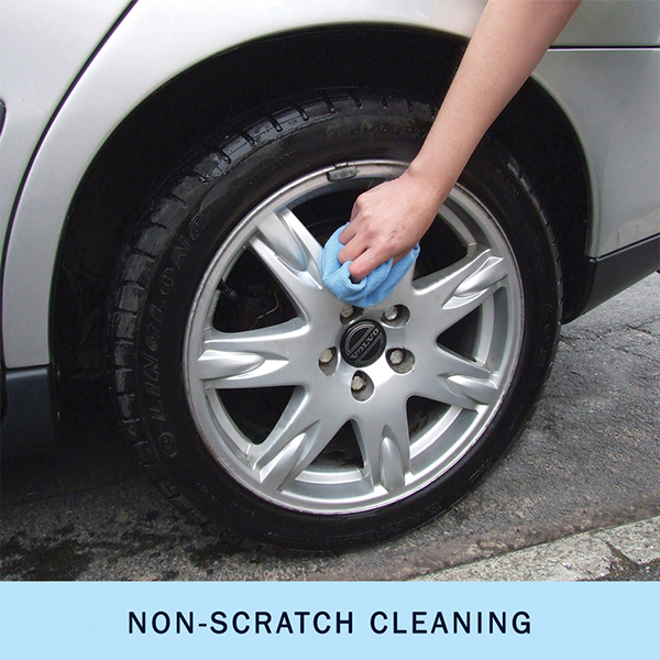 Streetwize 10 Pack Microfibre Cloth in Bag with Insert Card Euro Car